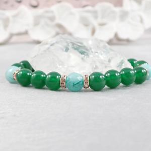 Zöld jáde karkötő