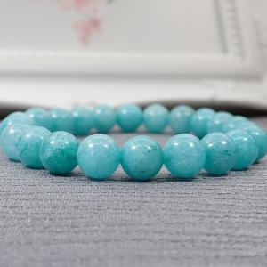 Zöldeskék achát karkötő