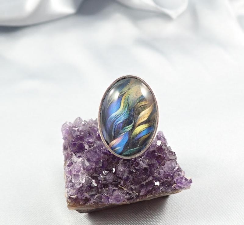 Fantáziamintás gyűrű 3