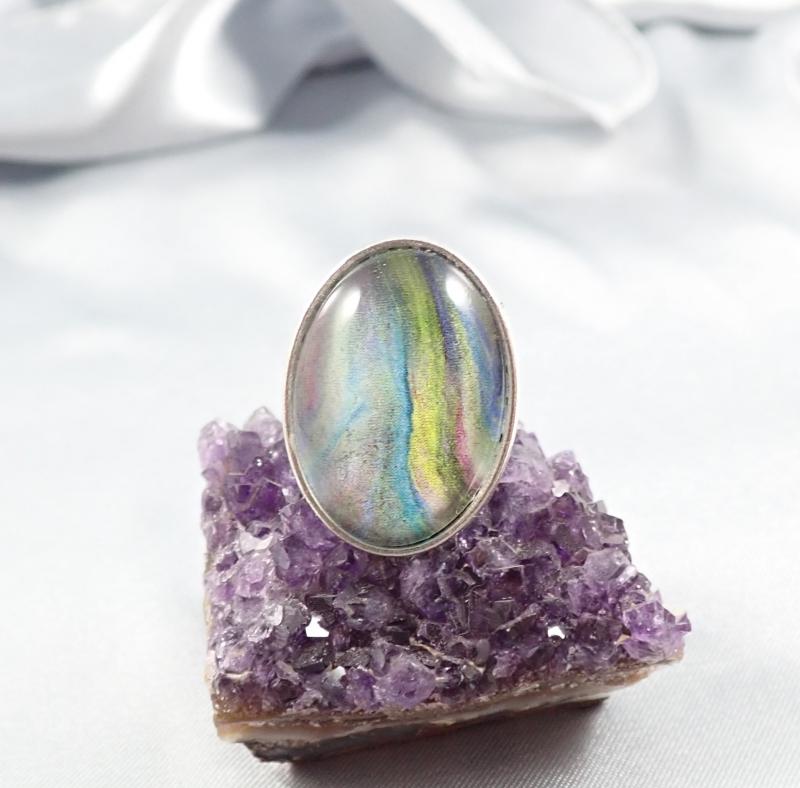 Fantáziamintás gyűrű 5