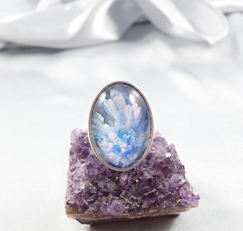 Fantáziamintás gyűrű 7