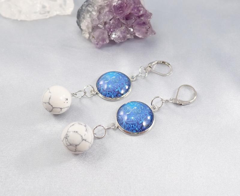 Fülbevaló howlittal