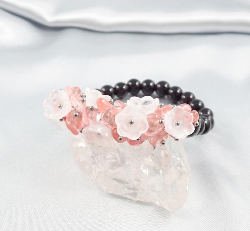 Harmatvirág karkötő