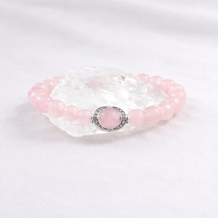 Holdkapu karkötő, rózsakvarc