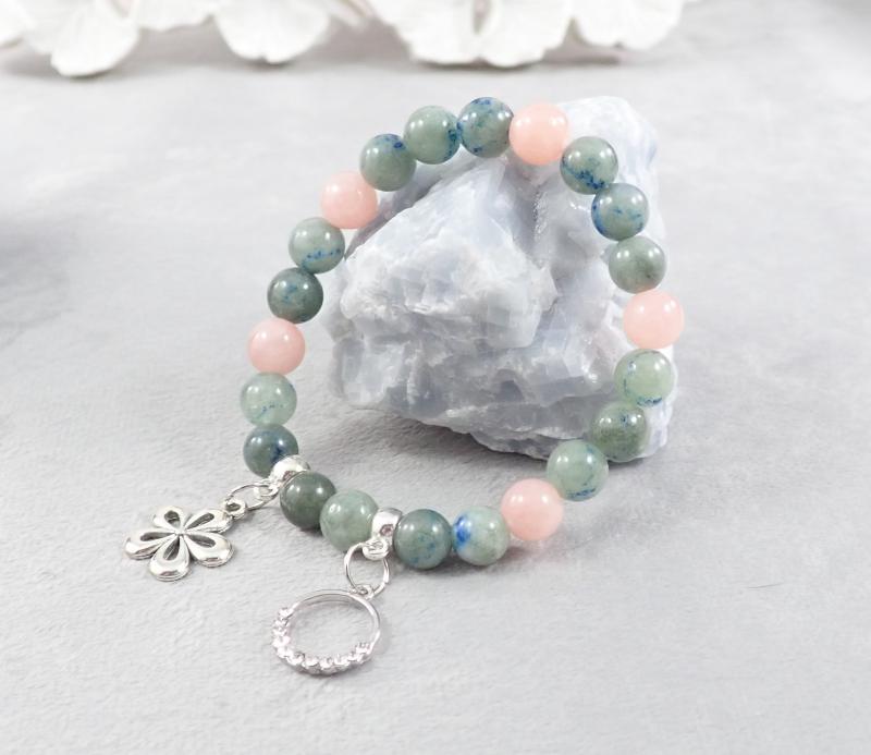 Jáde karkötő két medállal