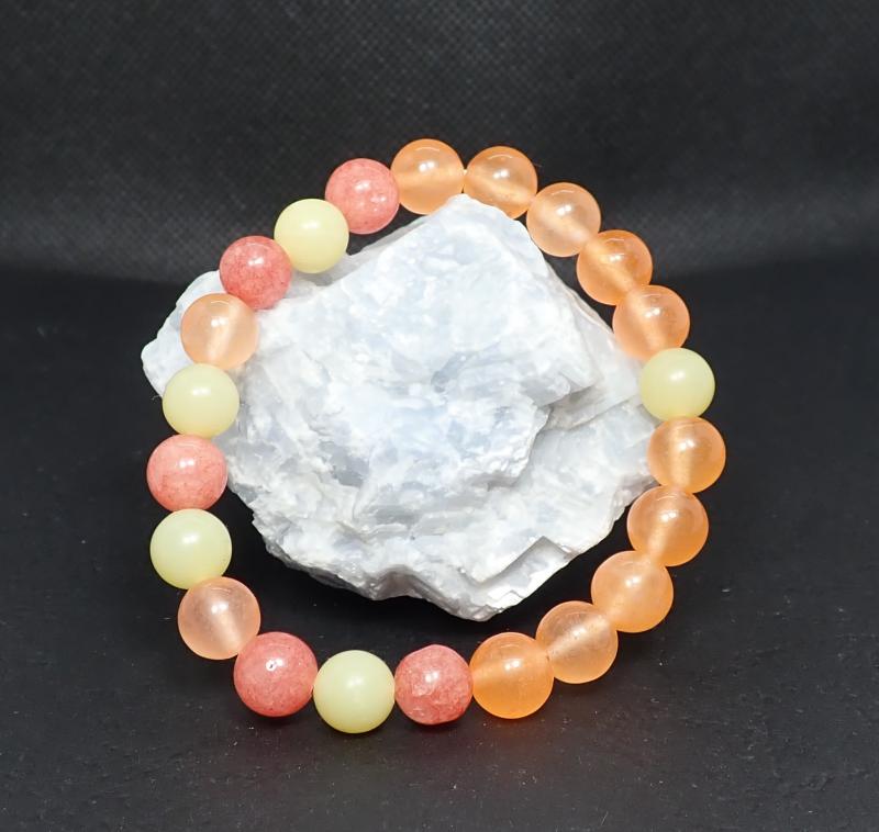 Jáde kavalkád karkötő