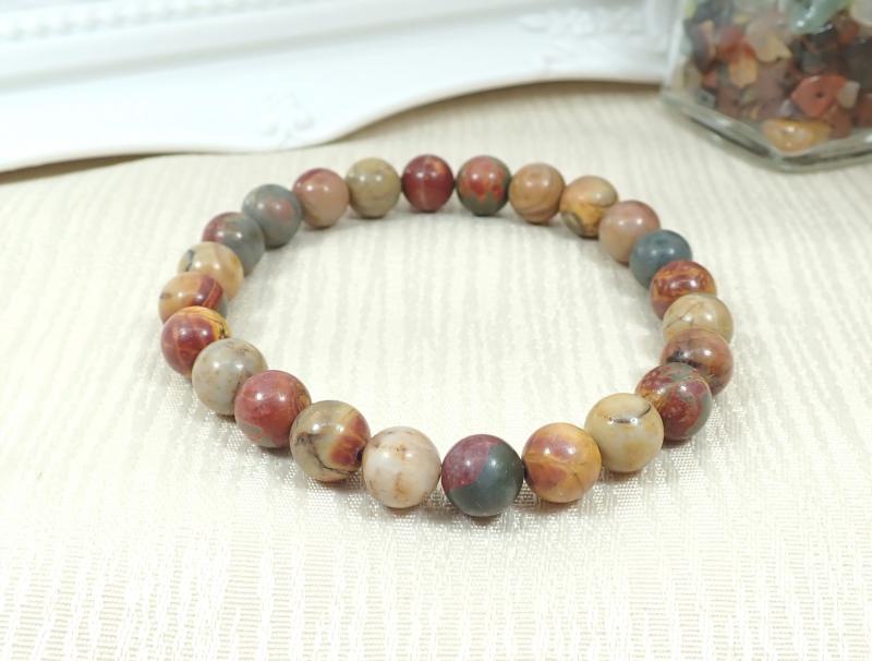 Jáspis karkötő (unisex)