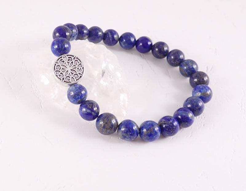 Karakteres lapis karkötő (XXL)