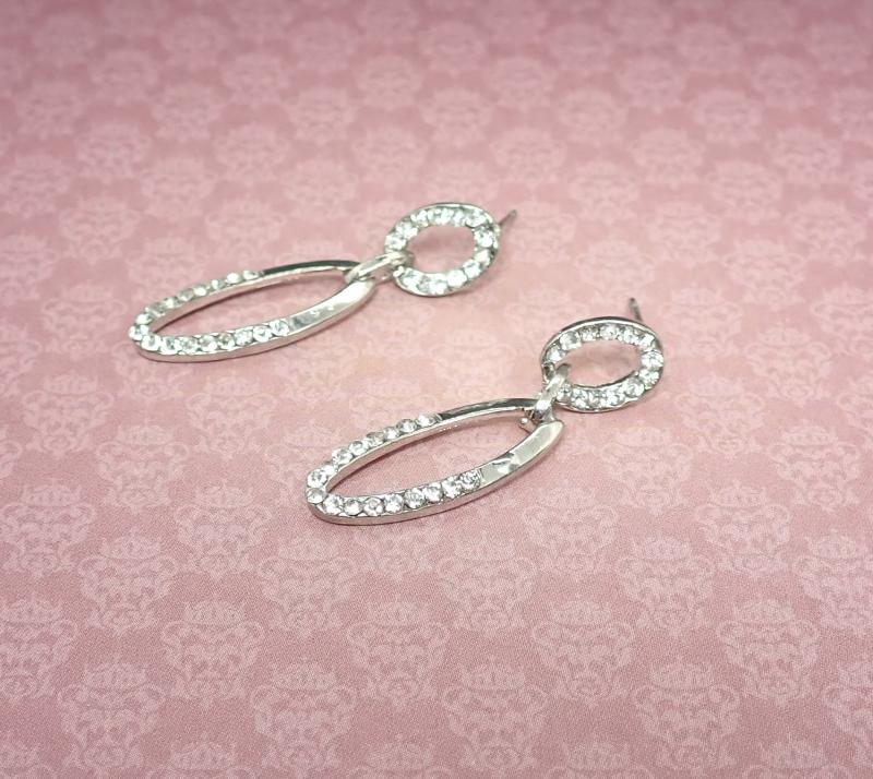 Két ovális fülbevaló 1