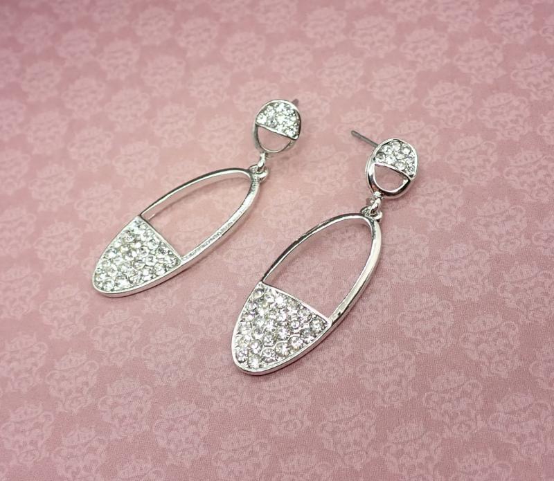 Két ovális fülbevaló 2