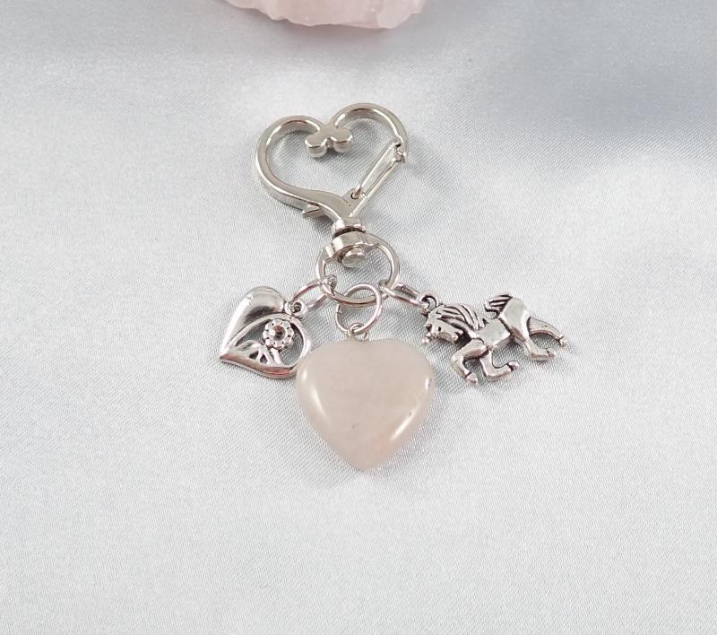 Kulcstartó unikornissal