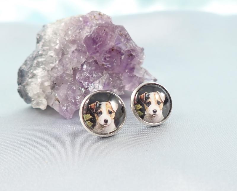 Pötty fülbevaló kutyussal 1