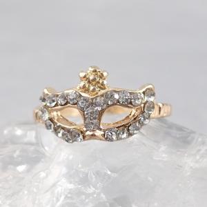 Álarc gyűrű, arany színű