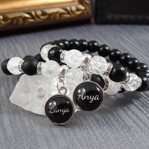 Anya-lánya karkötők, fekete