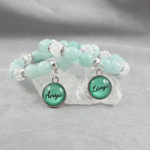 Anya-lánya karkötők, világoszöld 1