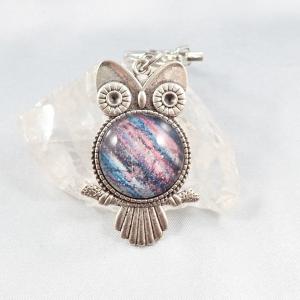 Bagoly talizmán kulcstartó – Csillagköd