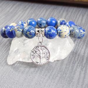 Császárkő karkötő életfával