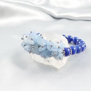 Égkék harmónia karkötő