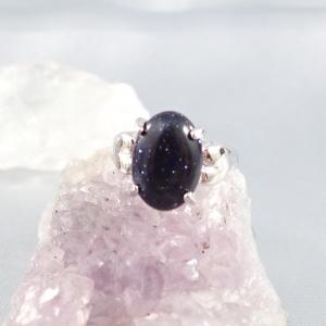 Gyűrű kék napkővel