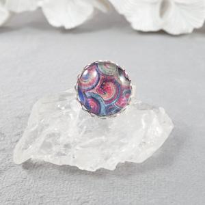 Gyűrű körkörös mintával