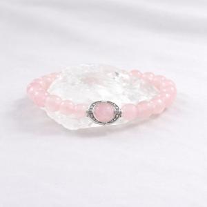 Holdkapu karkötő, rózsakvarc