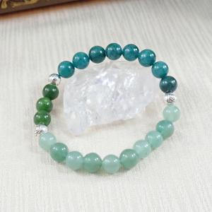 Karkötő háromféle zöldből