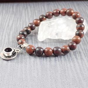 Kávéimádó karkötő, ristretto