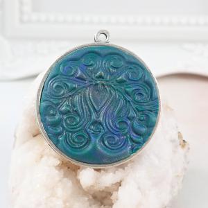 Kör medál, nagyobb, kék 1