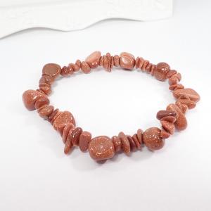 Napkő szemcse karkötő nagyobb szemekkel