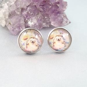 Pötty fülbevaló sünivel 2