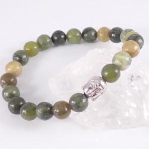 Szerpentin karkötő Buddhával