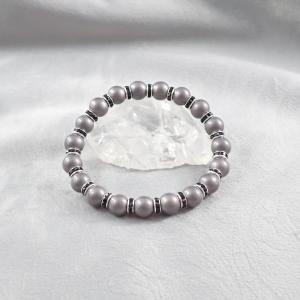 Szürke-fekete karkötő