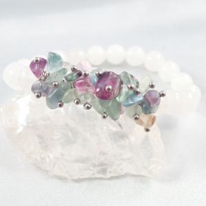 Tavaszi harmat ásvány karkötő