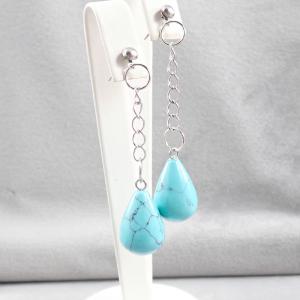 Türkinit fülbevaló, beszúrós