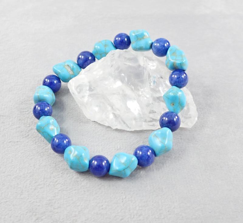 Türkint és jáde karkötő 2