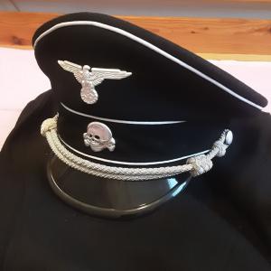 Komplett Allgemeine SS M32 egyenruha, zubbony, nadrág, tányérsapka, méretre