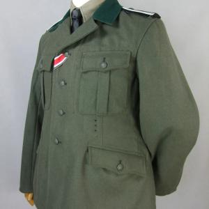 Waffen-SS M37 posztó legénységi vagy tiszt tábori zubbony