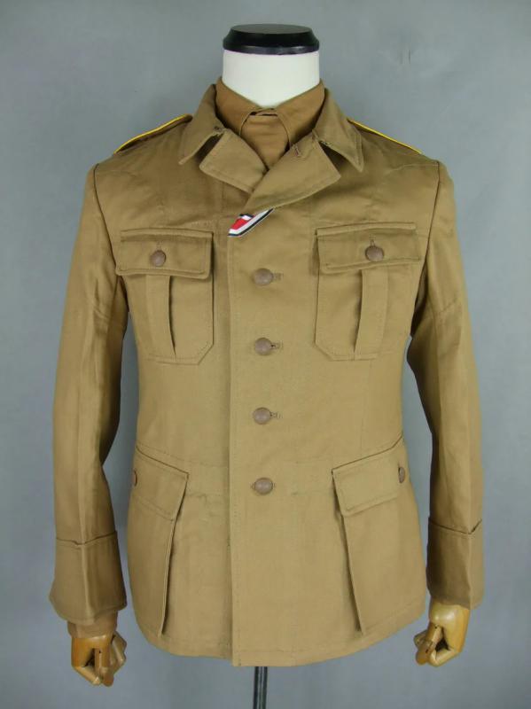 Luftwaffe DAK M41 trópusi zubbony Deutsches Afrikakorps