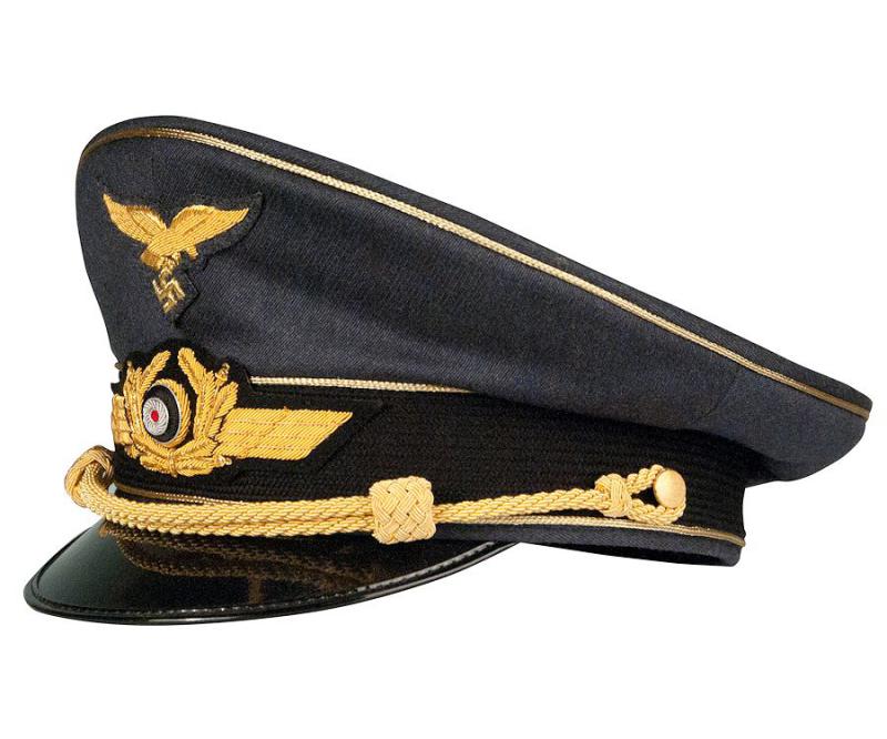 Luftwaffe vezérőrnagy / tábornok tányérsapka
