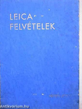 Németh József: Leica felvételek 1944