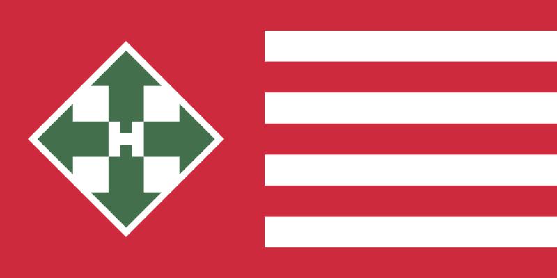 Nyilaskeresztes Párt - Hungarista Mozgalom zászló 150x90 cm 2. verzió