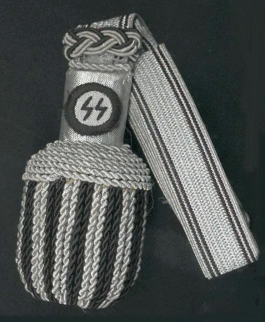 SS tőrhöz/kardhoz bojt tiszt - tiszthelyettes