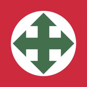 Nyilaskeresztes Párt - Hungarista Mozgalom zászló 150x90 cm 1. verzió