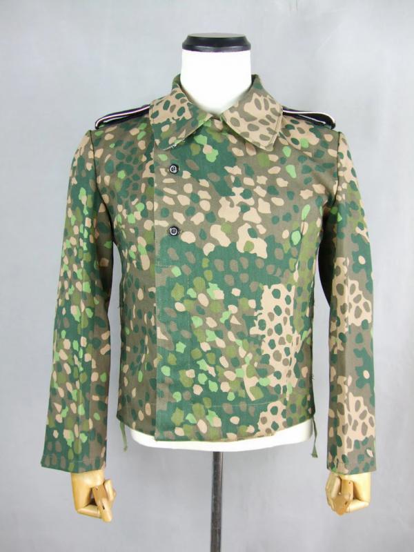 Waffen-SS M44 páncélos zubbony borsó mintás Erbsentarn