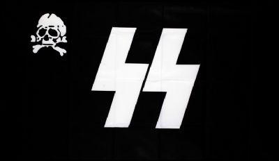 Waffen-SS Totenkopfverbande lobogó zászló 150x90 cm