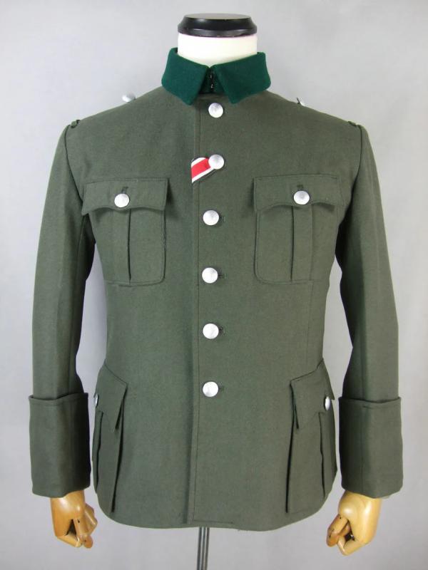 Wehrmacht / Waffen-SS M36 tiszt tábori posztó zubbony