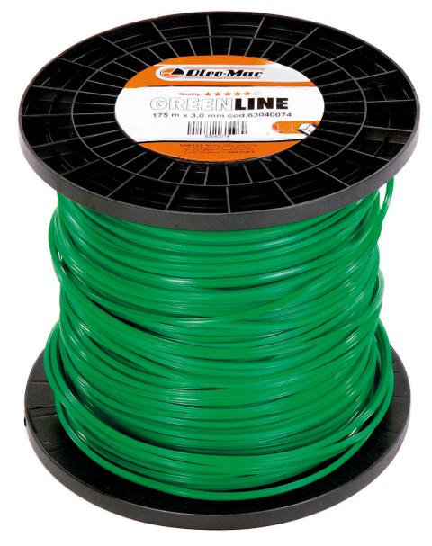 Oleo-Mac Greenline fűnyíró damil 2.7x10 kg négyszög zöld