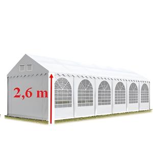 RENDEZVÉNYSÁTOR 2,60 m oldalmagasság PVC