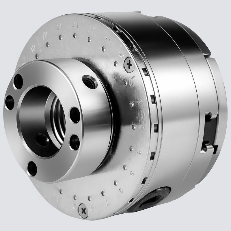 100 mm-es precíziós faeszterga tokmány – acél kivitel, széles befogási tartomány