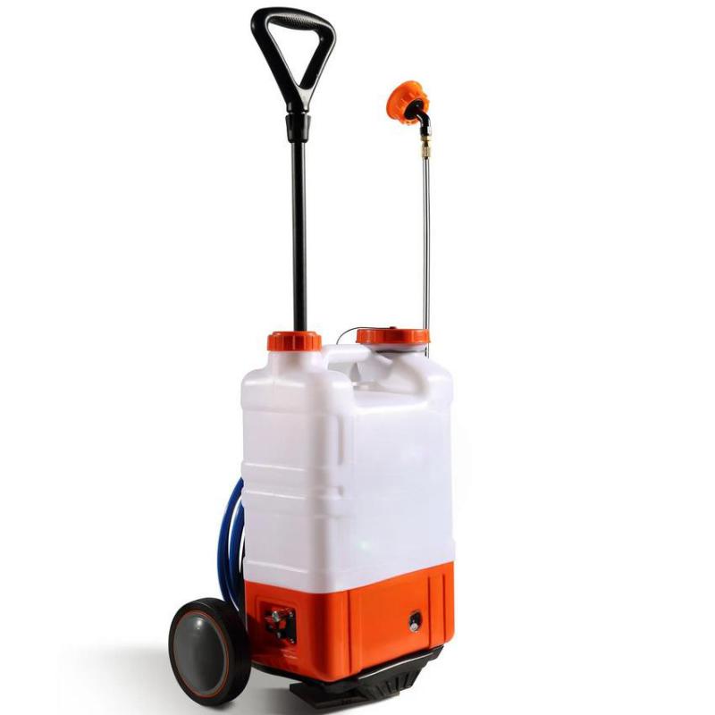 15 literes akkumulátoros háti permetező – 12 V / 7,2 Ah, 0–6,5 bar, 3,6 liter/perc